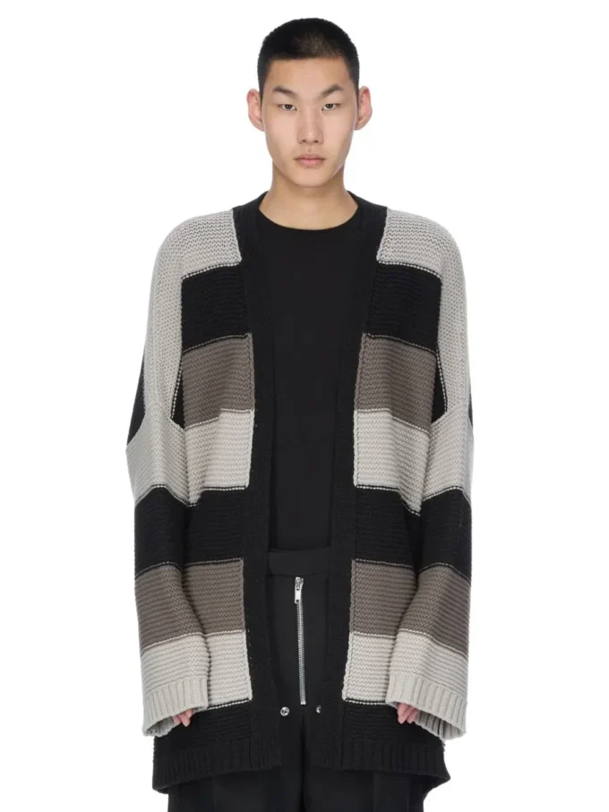 RICK OWENS – STRIKKETØY RU02E1685KWV-090834