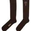 RICK OWENS – TILBEHØR DA02E7468SOCKC-7808